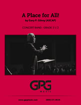 A Place for All! Concert Band sheet music cover